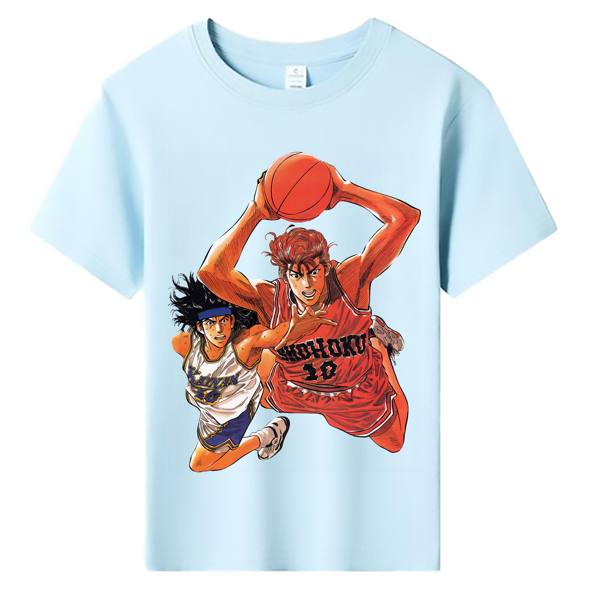 （画像用） SLAM DUNK／スラムダンク 綿100％キッズTシャツ（フロントプリント）